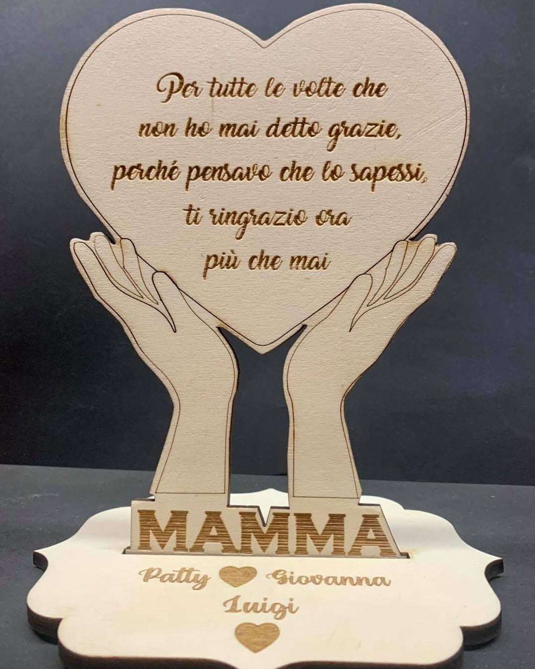 Targa festa della mamma