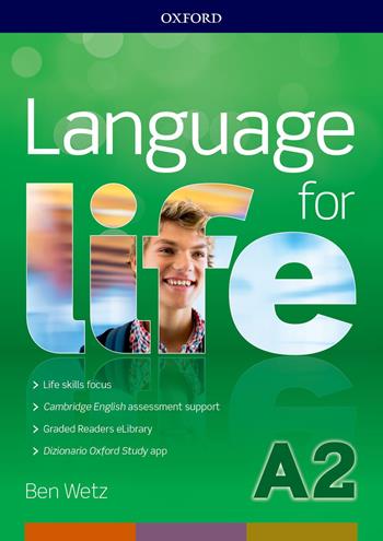 Language for life. A2 super premium. Student's book-Workbook.