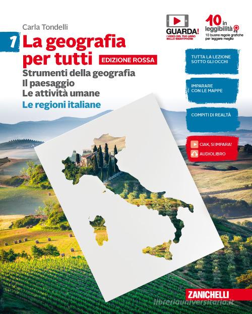 La geografia per tutti. Ediz. rossa. VOL 1