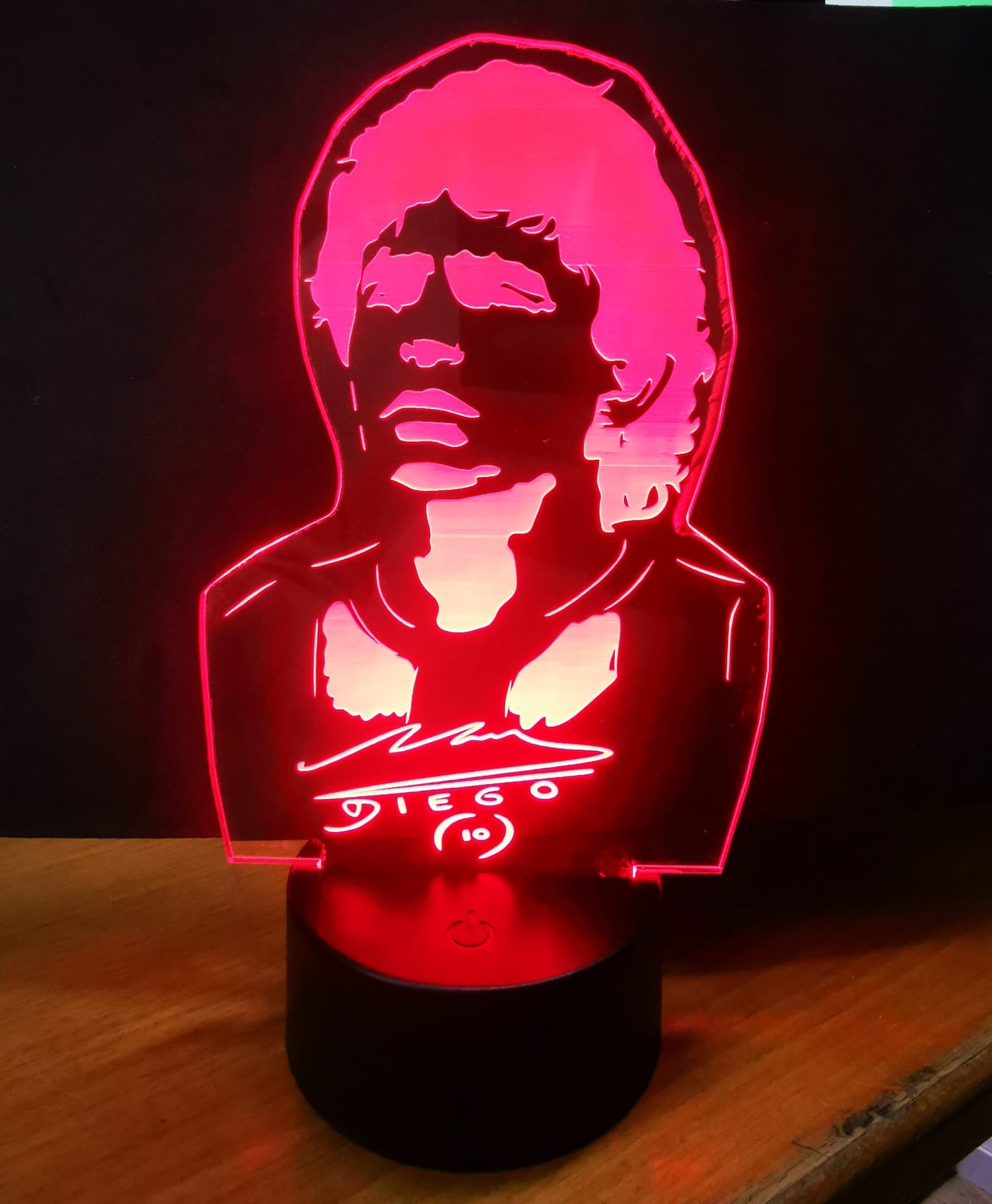 Lampada led Diego Armando Maradona