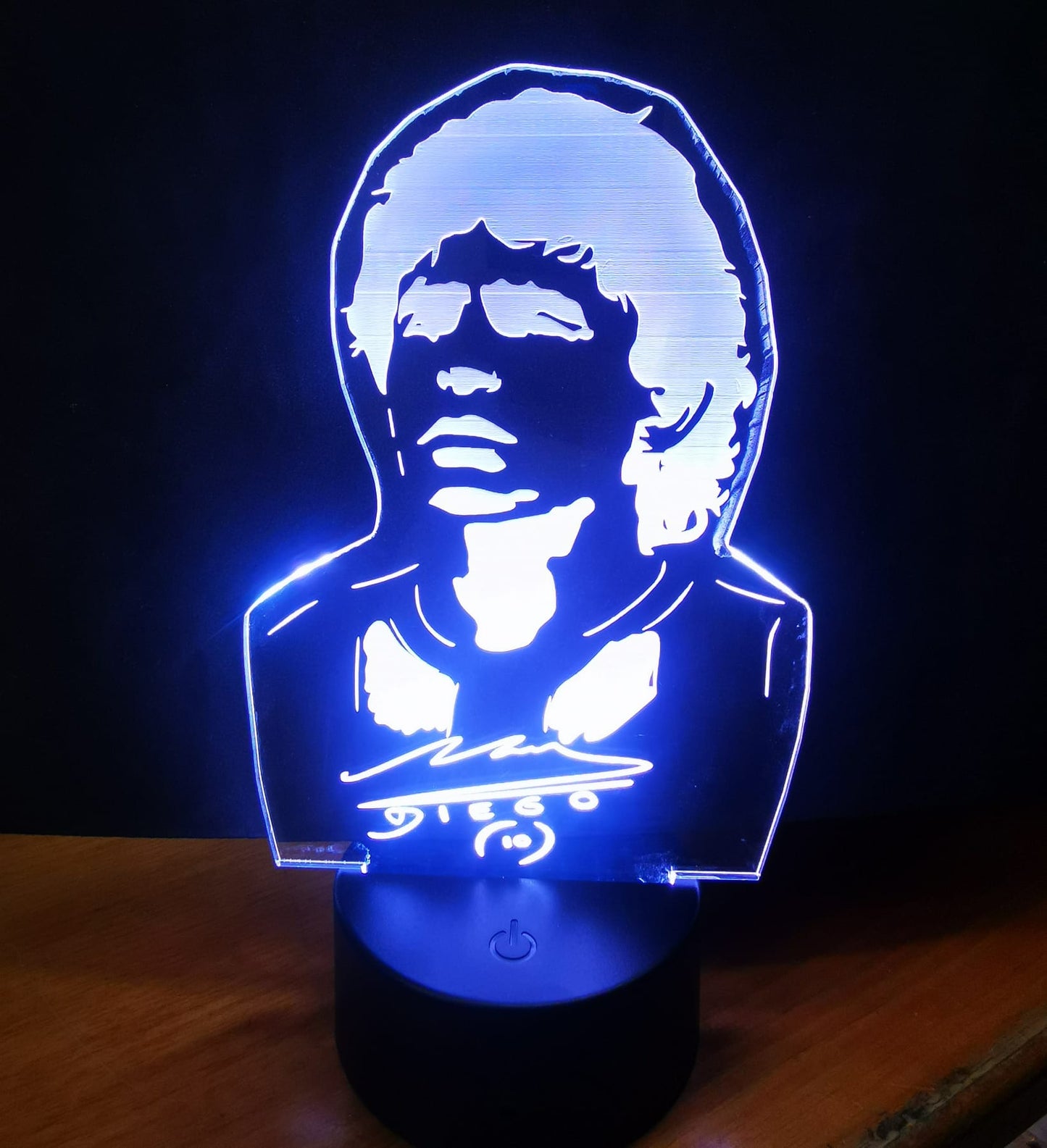 Lampada led Diego Armando Maradona